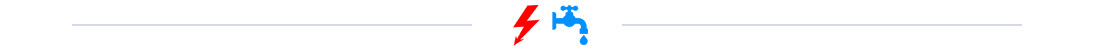 Icons Elektro und Gas-Wasser-Heizung